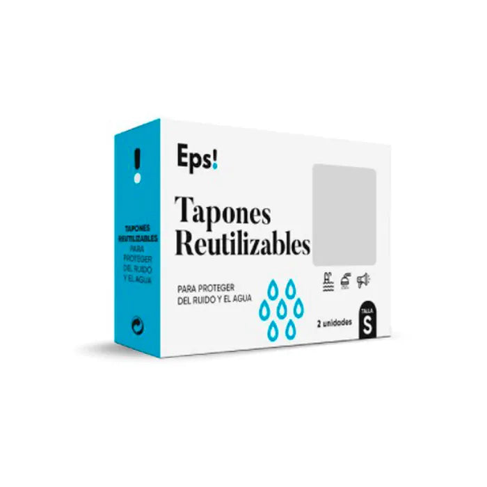 EPS EPS Wiederverwendbare Ohrstöpsel Größe S 2 Stück Kosmetik