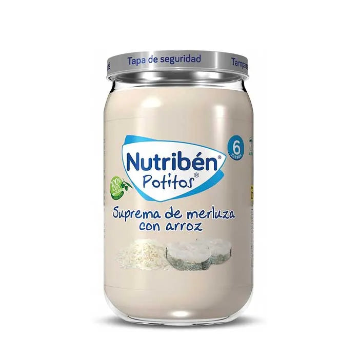 NUTRIBEN NUTRIBEN Potito Seehecht Erbsen Karotten 235g Kosmetik