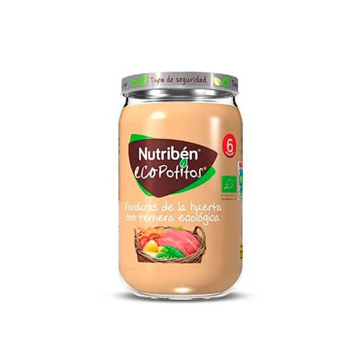 NUTRIBEN NUTRIBEN Nutribén Ecopot Gartengemüse mit Bio-Rindfleisch 235 g Kosmetik