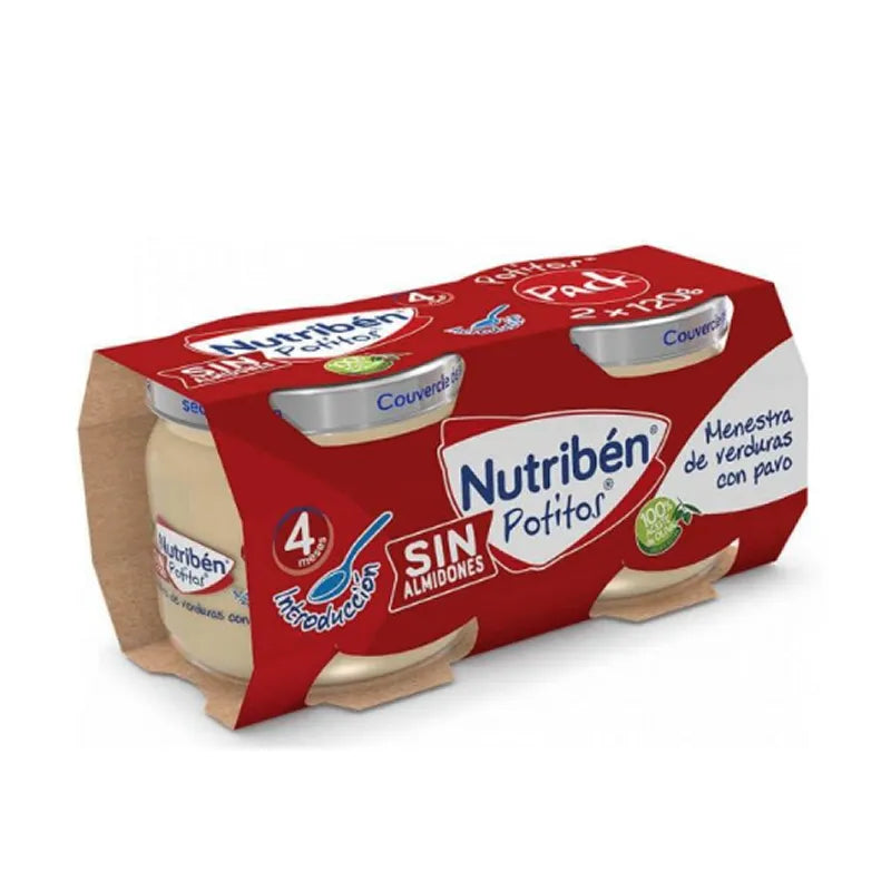 NUTRIBEN NUTRIBEN Gläschen Gemüseeintopf mit Rindfleisch 2 x 120 g Kosmetik