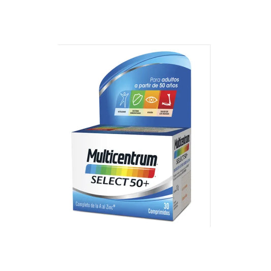 MULTICENTRUM MULTICENTRUM Multivitamin Select 50+ 30 Tabletten Nahrungsergänzung Kosmetik