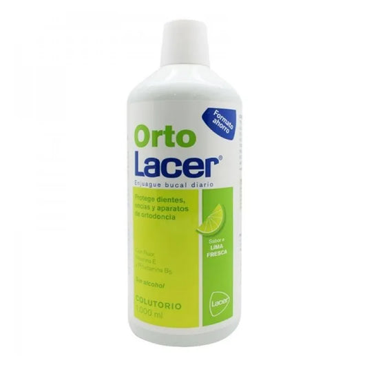 LACER Ortolacer Mundspülung Frische Limette 1 Liter Conditioner