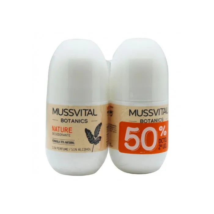 Mussvital Botanics Deo Nature Deodorant 75 ml 2er-Set