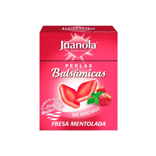 JUANOLA JUANOLA Erdbeer Menthol Balsamico Perlen 25 g Kosmetikpflege