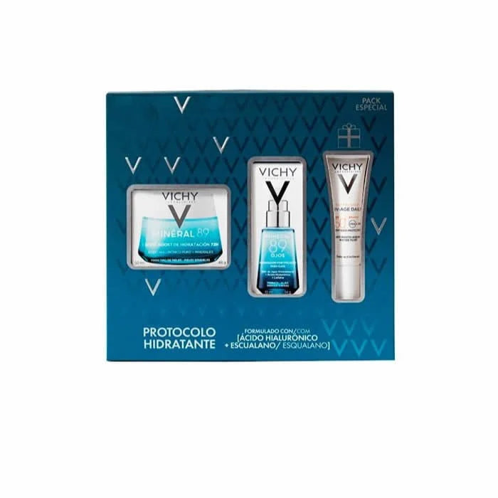 Vichy Mineral 89 Hydration Boost Cream 72h 50ml Set 3 Parti