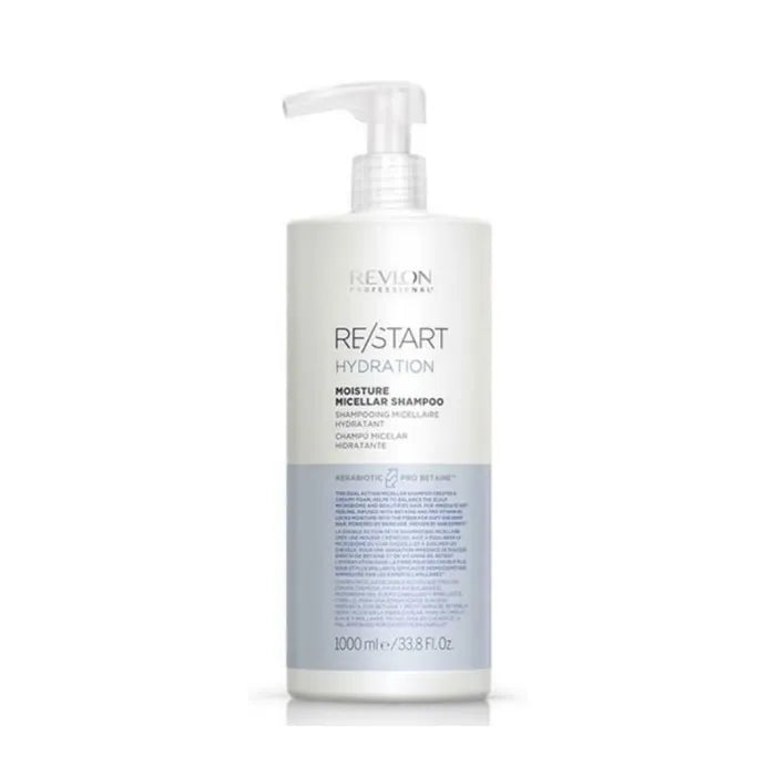 REVLON Revlon Re-Start Hydration Shampoo 1000 ml Feuchtigkeitsspendendes Shampoo