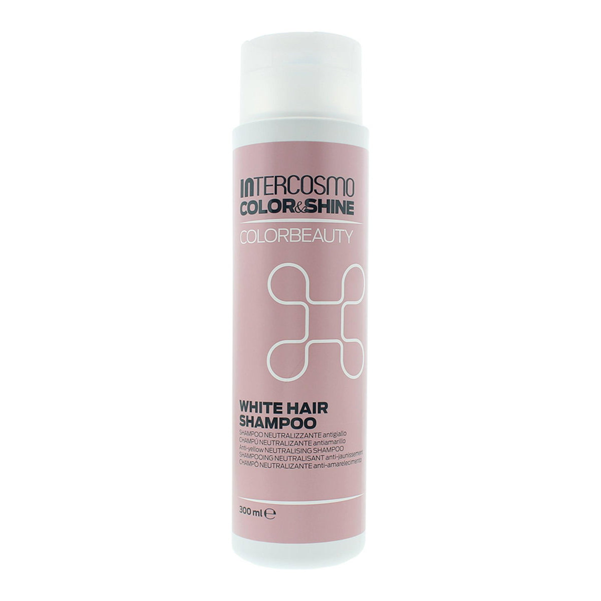 Intercosmo, Color & Shine, Haarshampoo, Zur Neutralisierung von Gelbtönen, 300 ml