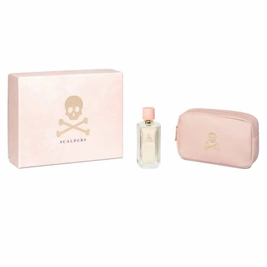 SCALPERS SCALPERS Woman Eau de Parfum 100 ml mit Kosmetiktasche Set Parfüm