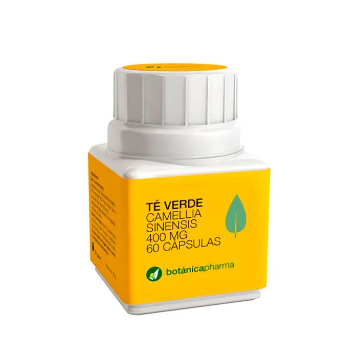 BOTÁNICAPHARMA BOTÁNICAPHARMA Grüner Tee 400 mg 60 Kapseln Nahrungsergänzung Kosmetik