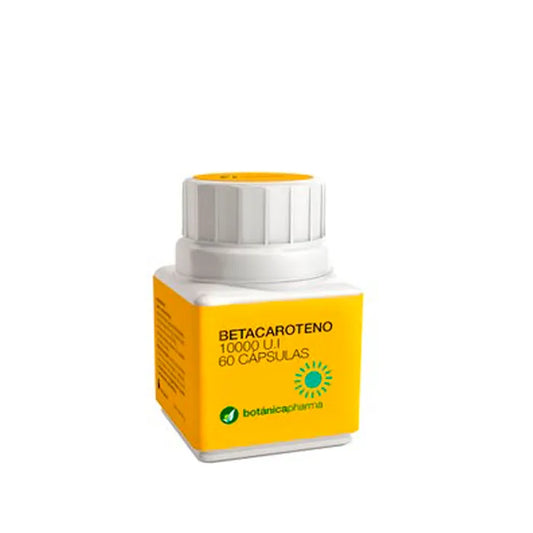 BOTÁNICA NUTRIENTS BOTÁNICA NUTRIENTS Beta-Carotin 10000 IU 60 Kapseln Nahrungsergänzung Kosmetik