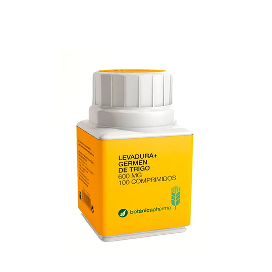 BOTÁNICA NUTRIENTS BOTÁNICA NUTRIENTS Hefe und Weizenkeime 100 Tabletten Nahrungsergänzung Kosmetik