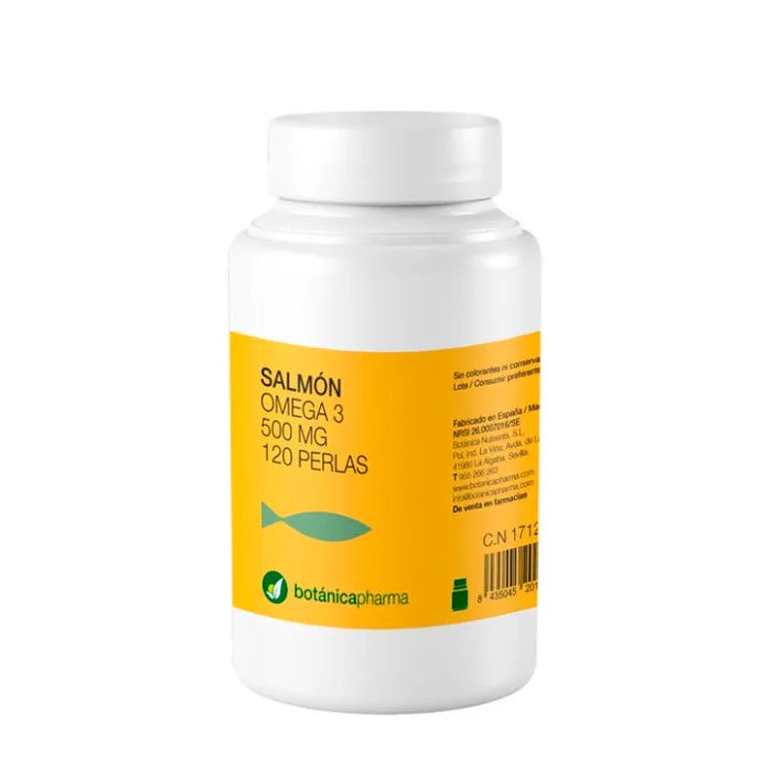 BOTÁNICAPHARMA BOTÁNICAPHARMA Lachsöl Omega 3 500 mg 120 Perlen Nahrungsergänzung Kosmetik