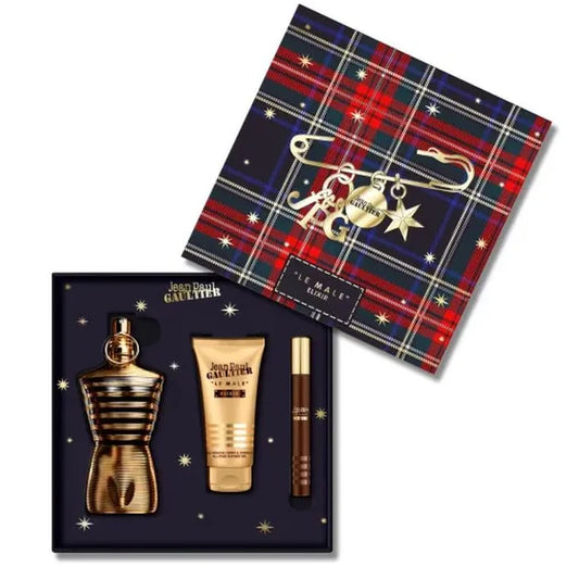 JEAN PAUL GAULTIER Jean Paul Gaultier Le Male Elixir Eau de Parfum Spray 125 ml 3er Set Parfüm
