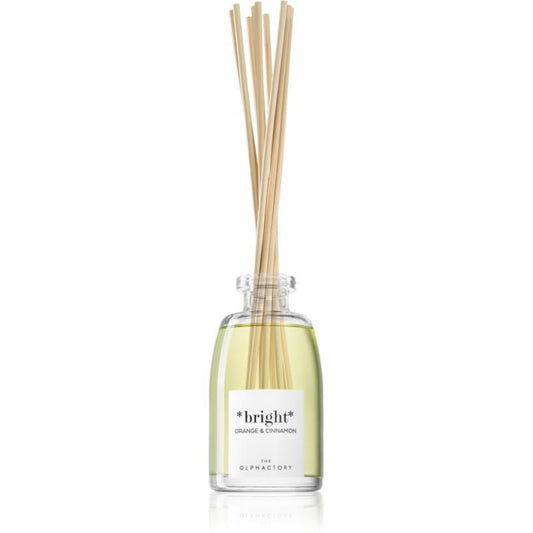 The Olphactory The Olphactory, Bright Orange & Cinnamon, Duftstäbchen, Aroma-Rattanstäbchen-Diffusor, 250 ml Regular