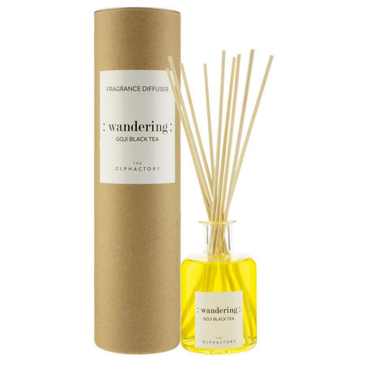 The Olphactory The Olphactory, Wandering Goji Black Tea, Schilf, Aroma-Rattanstäbchen-Diffusor, 100 ml Regular