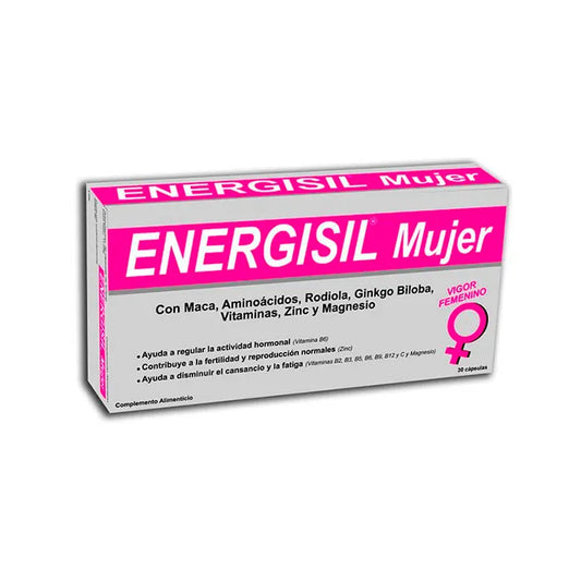 ENERGISIL ENERGISIL Frauen 30 Kapseln Nahrungsergänzung für Frauen Kosmetik