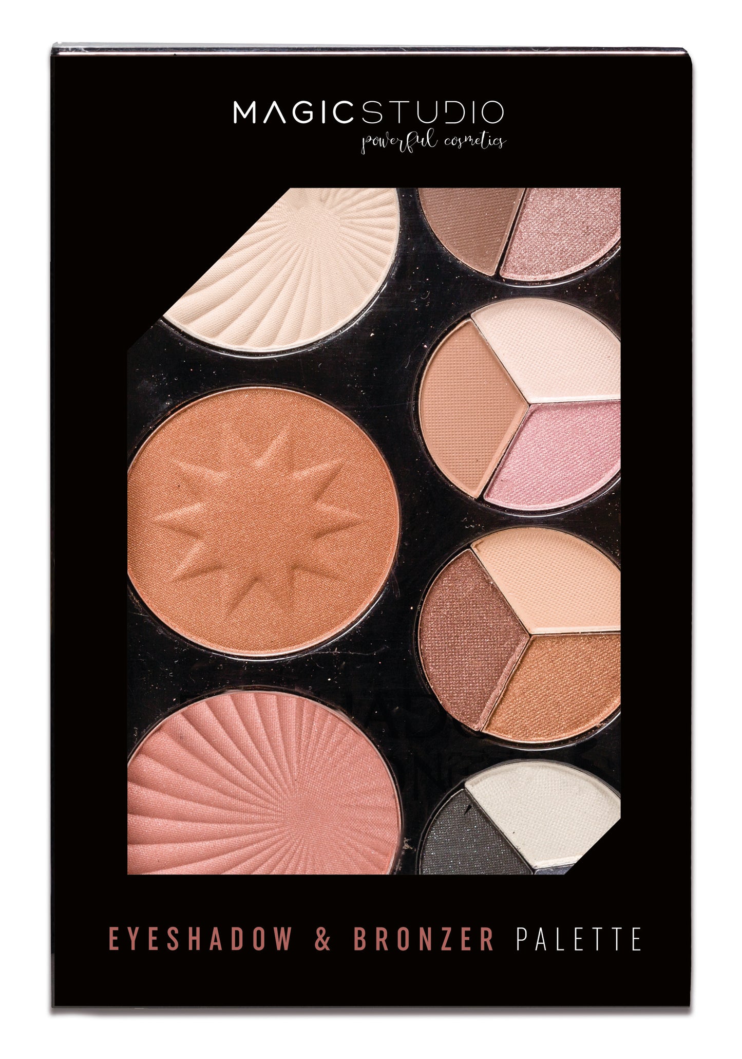 IDC INSTITUTE IDC Institute Sombras Magic Bronzer Palette Bronzing-Puder Palette für Kontur und Glow Kosmetik