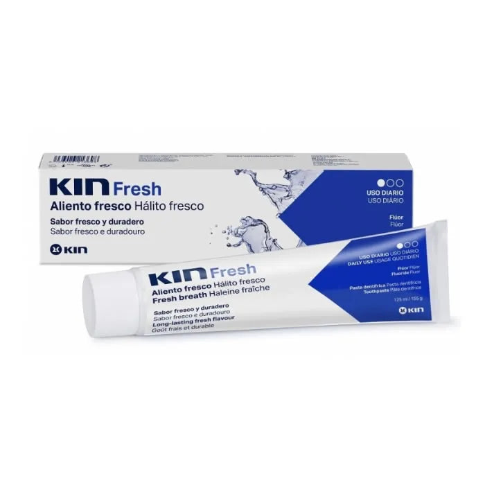 KIN KIN Fresh Zahnpasta 125 ml natürliche Zahnpflege ohne Zusatzstoffe Kosmetik