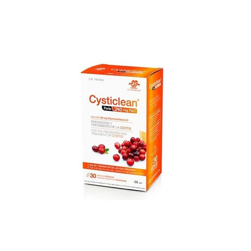 CYSTICLEAN CYSTICLEAN Cysticlean Forte 30 Kapseln Nahrungsergänzung Kosmetik