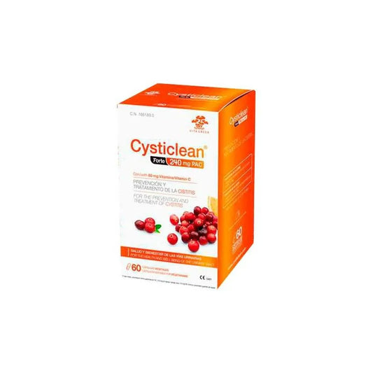 CYSTICLEAN CYSTICLEAN Cysticlean Forte 60 Kapseln Nahrungsergänzungsmittel Kosmetik