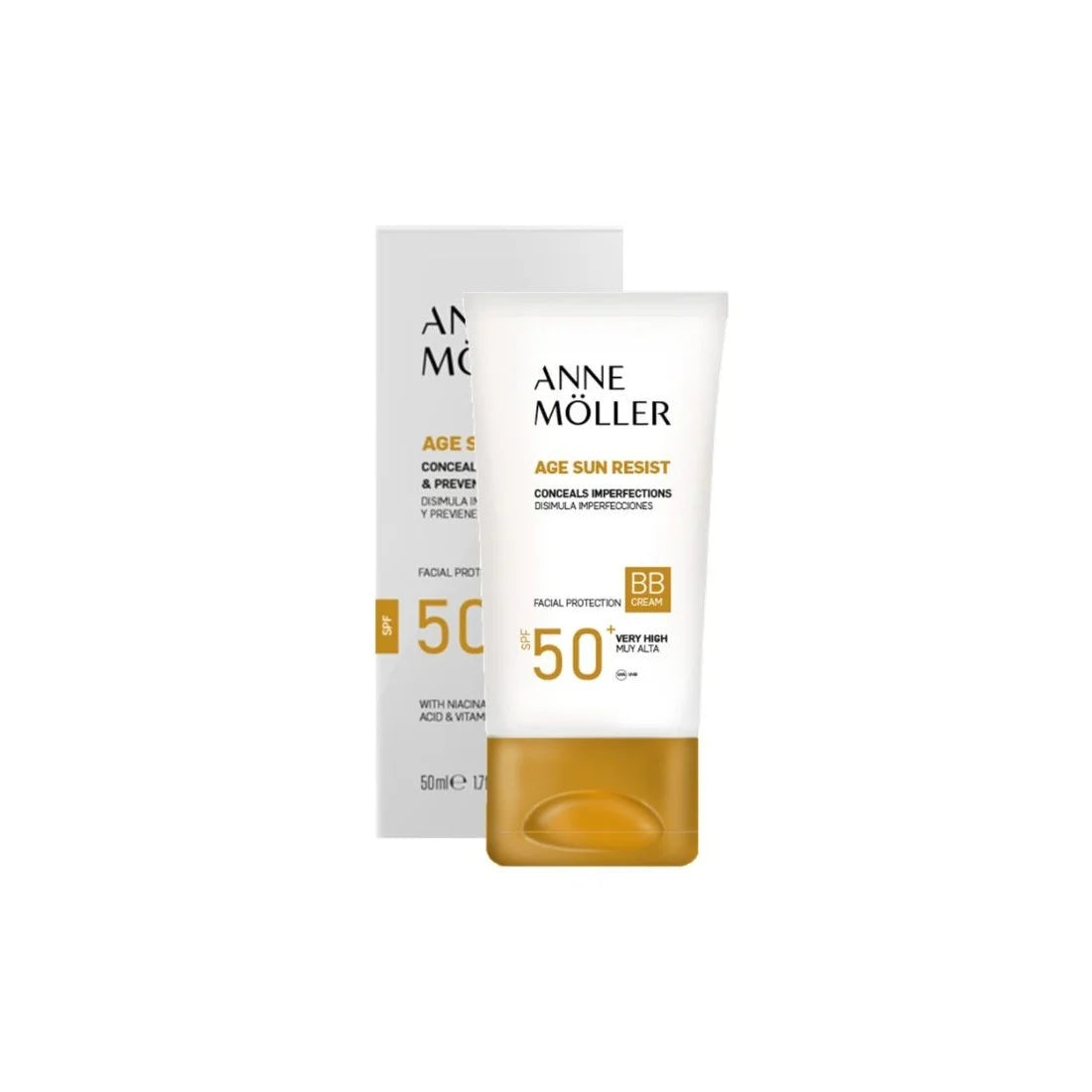 ANNE MÖLLER ANNE MÖLLER Age Sun Resist BB Cream SPF 50 Sonnenschutz Make-up Creme Sonnenpflege