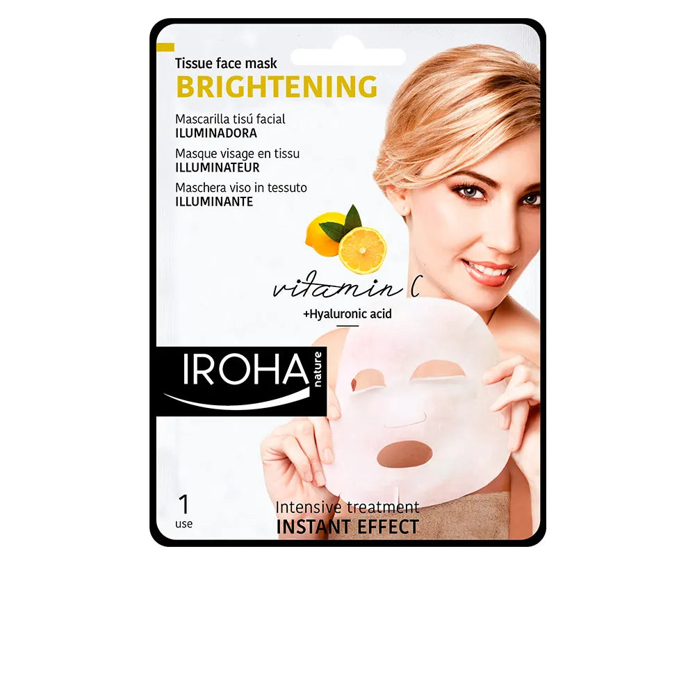 IROHA NATURE IROHA NATURE Brightening Tissue Face Mask Vitamin C 1 Stück Gesichtsmaske Kosmetik