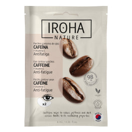 IROHA NATURE IROHA NATURE Cafeina Augenpads 8 ml Patches für die Augenpartie Kosmetik