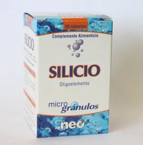 NEO Microgranulos Silicio 50 Kapseln Nahrungsergänzung Kosmetik Produktbild