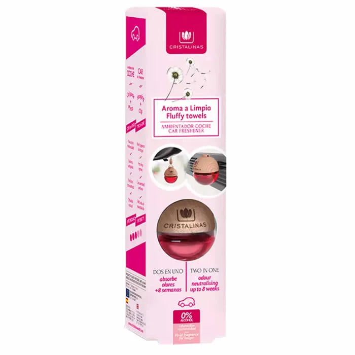 Cristalinas Car Refresher Fluffy Towels 6ml