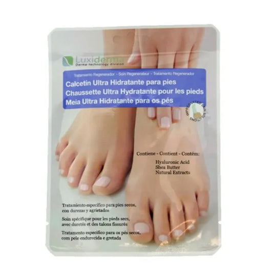 LUXIDERMA LUXIDERMA Feuchtigkeitsspendende Fußsocken 2 Stück pflegende Kosmetik