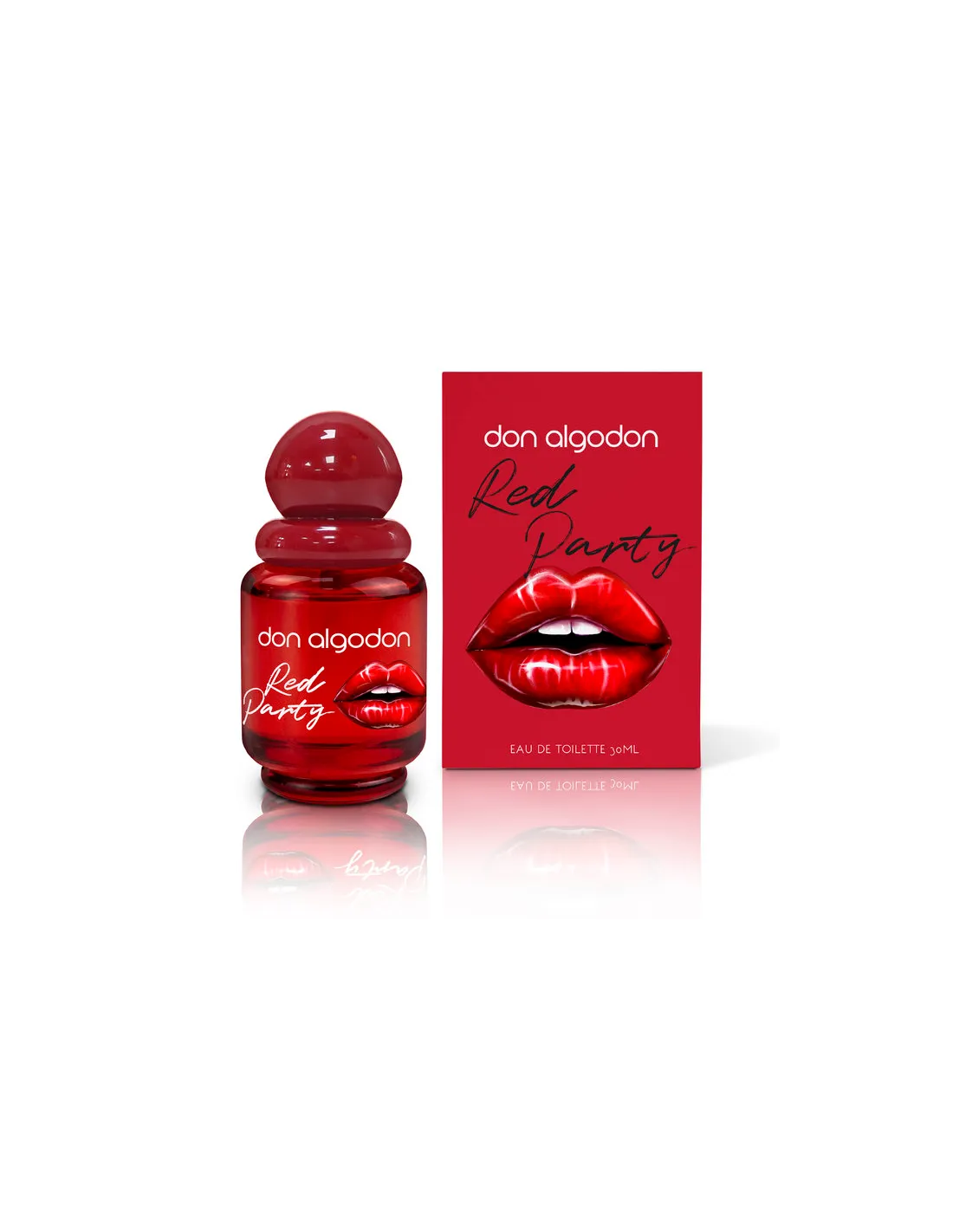 DON ALGODÓN DON ALGODÓN D Algodon Woman Red Party Eau de Parfum 30 ml Vaporisateur Kosmetik
