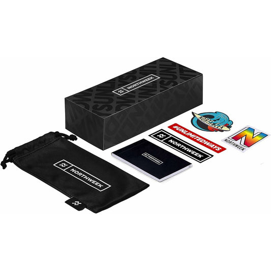 Northweek Unisex-Sonnenbrille Northweek Wall Ø 45 Mm Blau Rosa