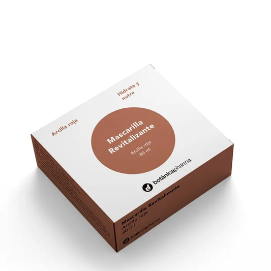BOTÁNICAPHARMA BOTÁNICAPHARMA Rote Tonerde Maske 80 ml revitalisierend Kosmetik