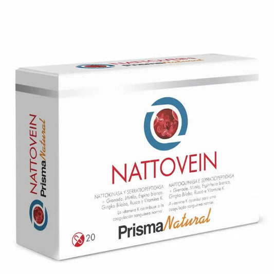 PRISMA NATURAL PRISMA NATURAL Nattovein 20 Kapseln Kosmetikpflege