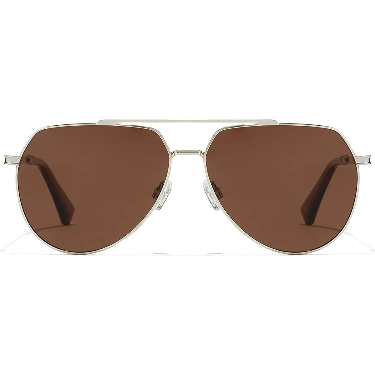 Hawkers Unisex-Sonnenbrille Hawkers Shadow Polarisiert Ø 60 Mm Gold Silberfarben Rotgold
