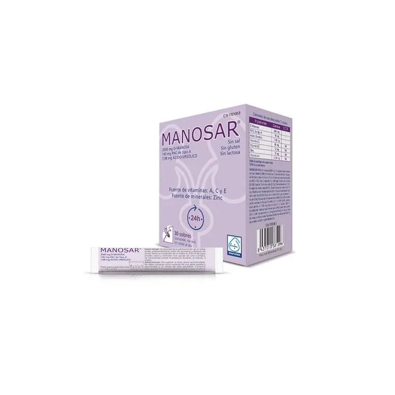ARAFARMA ARAFARMA Manosar Vitamin A C E und Zink 30 Brausetabletten Kosmetik