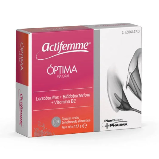 ACTIFEMME ACTIFEMME Optiuma 28 Kapseln zum Einnehmen Kosmetik Nahrungsergänzung