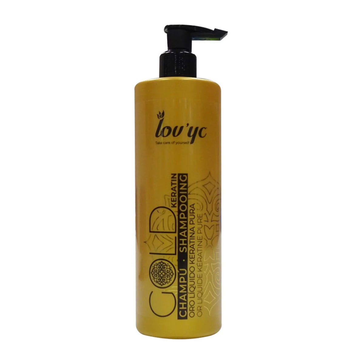 Elie Saab Lovyc Gold Keratin Shampoo für trockenes Haar 500 ml