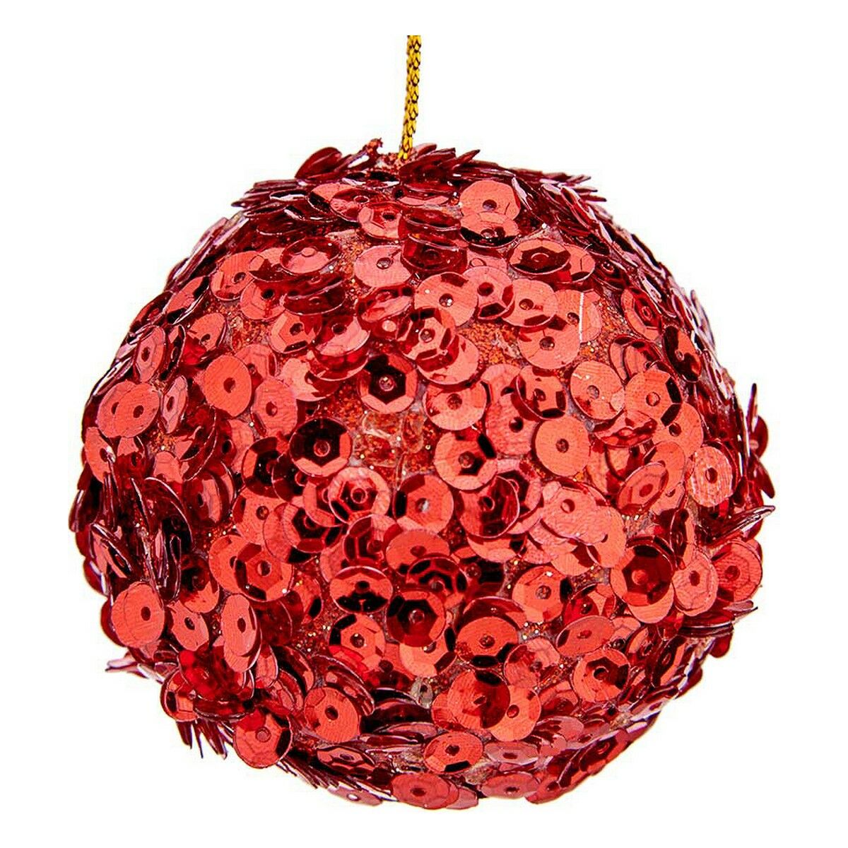 Rote Weihnachtsbaumkugeln aus Kunststoff von Krist+, 6 Stück, Durchmesser ca. 10 cm