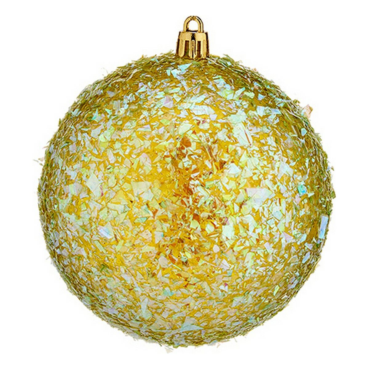 Grüne Weihnachtsbaumkugeln Krist+ Ø 10 cm, 6 Stück