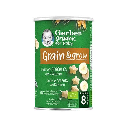 GERBER GERBER Bio-Puffgetreide mit Banane Kosmetikprodukt