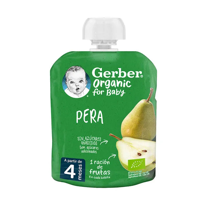 GERBER GERBER Pouch Organic Birne 90 g Kosmetikprodukt