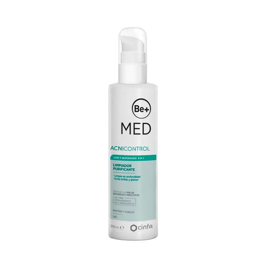 BE+ BE+ Med Acnicontrol Reinigungsgel 200 ml Gesichtspflege Reinigung Gel