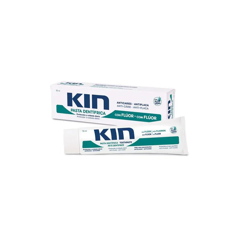 KIN KIN Zahnpasta mit Fluorid und Aloe Vera 50 ml Kosmetik