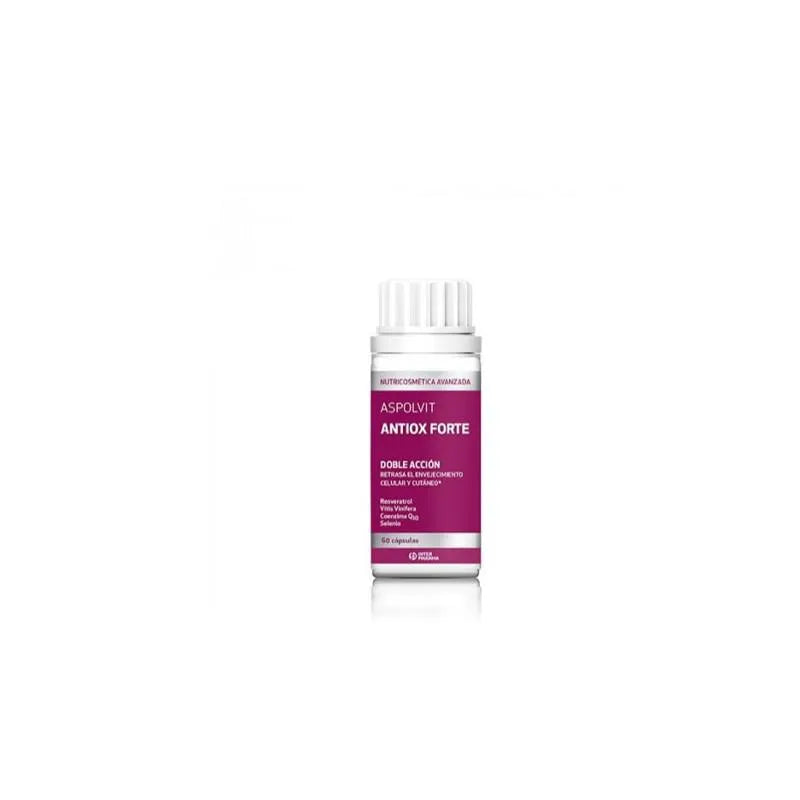 INTERPHARMA INTERPHARMA Aspolvit Forte 60 Kapseln Antioxidantien Nahrungsergänzung Kosmetik