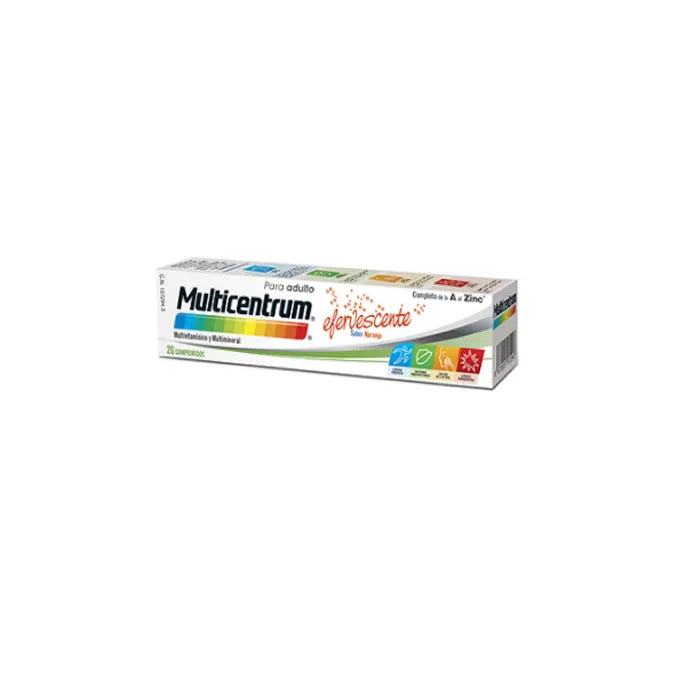 MULTICENTRUM MULTICENTRUM Brausetabletten Orange Geschmack 20 Tabletten Kosmetik