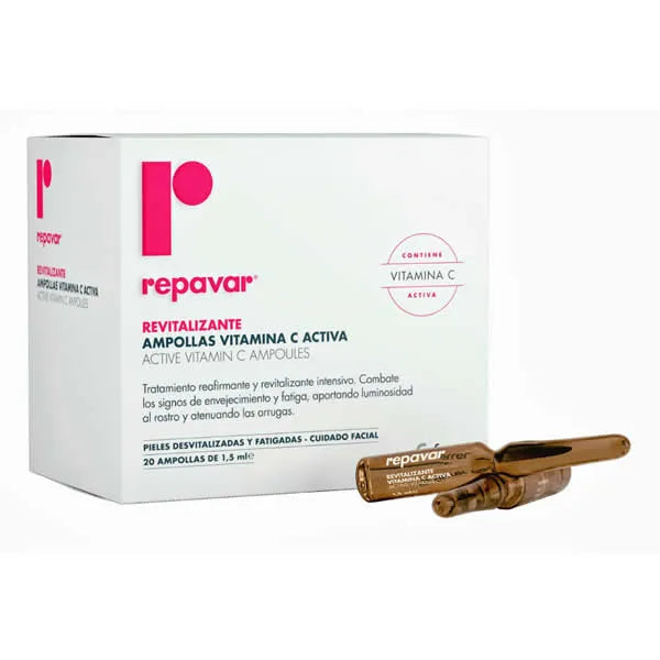 REPAVAR REPAVAR Revitalizante Active Vitamin C 20 Ampullen je 1,5 ml Kosmetik
