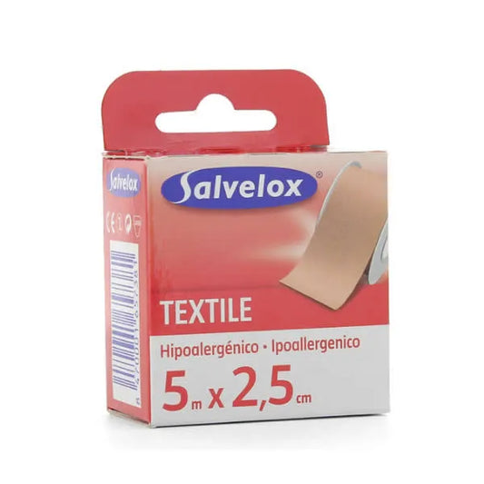 SALVELOX SALVELOX Textile Ipoallergenico hypoallergene Wundpflaster 5 x 2,5 cm 5 Stück Kosmetik