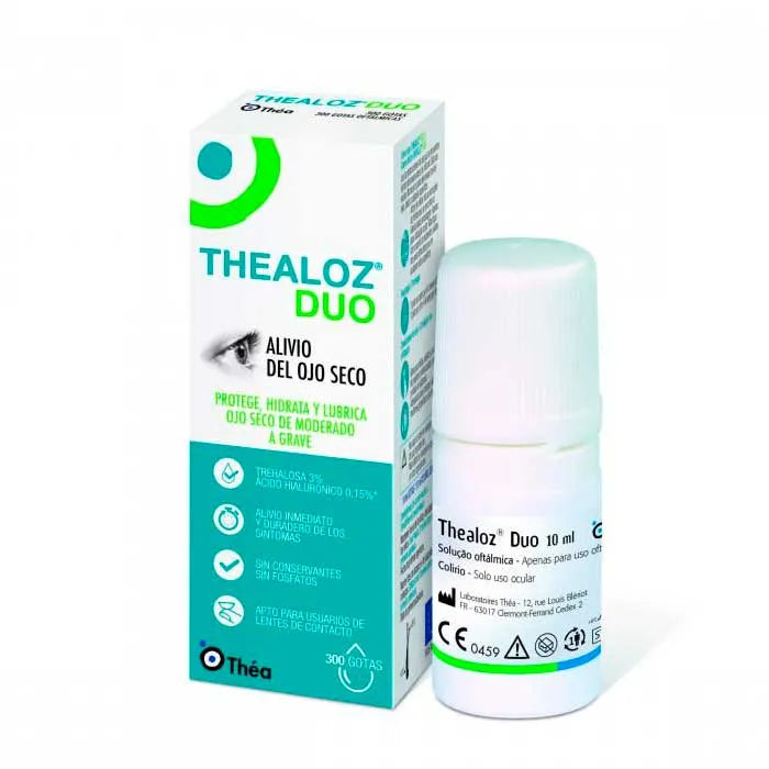THEA THEA Thealoz Duo Augentropfen 10 ml zur Linderung trockener Augen Kosmetik