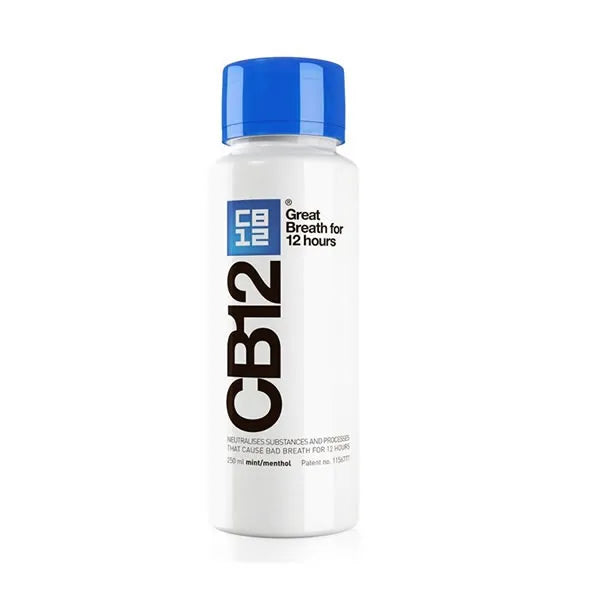 CB12 CB12 Mundwasser Menthol 250 ml Mundspülung zur Anwendung im Mundraum Kosmetik